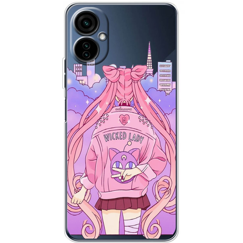 Прозрачный чехол BoxFace Tecno Camon 19 Neo Wiked Lady