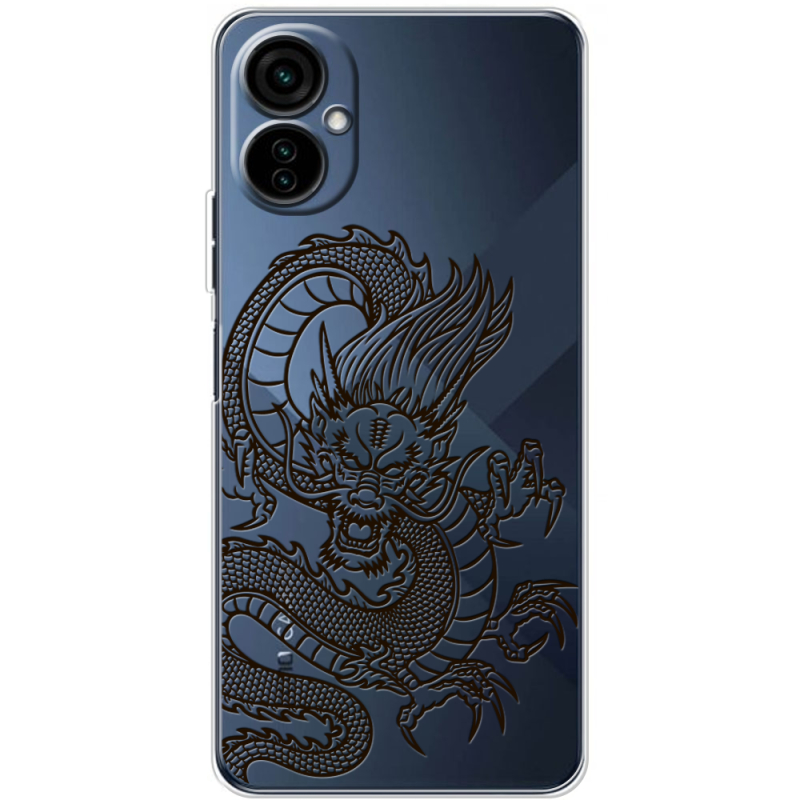 Прозрачный чехол BoxFace Tecno Camon 19 Neo Chinese Dragon