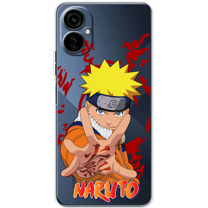 Прозрачный чехол BoxFace Tecno Camon 19 Neo Naruto