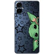 Прозрачный чехол BoxFace Tecno Camon 19 Neo Baby Yoda