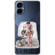 Прозрачный чехол BoxFace Tecno Camon 19 Neo VOGUE