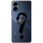 Прозрачный чехол BoxFace Tecno Camon 19 Neo Swan question