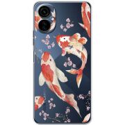 Прозрачный чехол BoxFace Tecno Camon 19 Neo Japanese Koi Fish