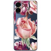 Прозрачный чехол BoxFace Tecno Camon 19 Neo Rose