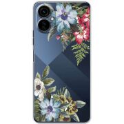 Прозрачный чехол BoxFace Tecno Camon 19 Neo Floral