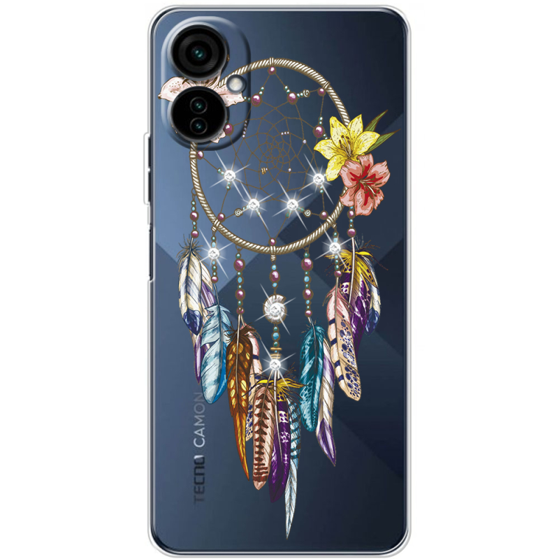 Чехол со стразами BoxFace Tecno Camon 19 Neo Dreamcatcher