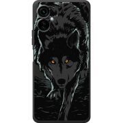 Черный чехол BoxFace Tecno Camon 19 Neo Wolf