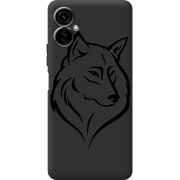 Черный чехол BoxFace Tecno Camon 19 Neo Wolf