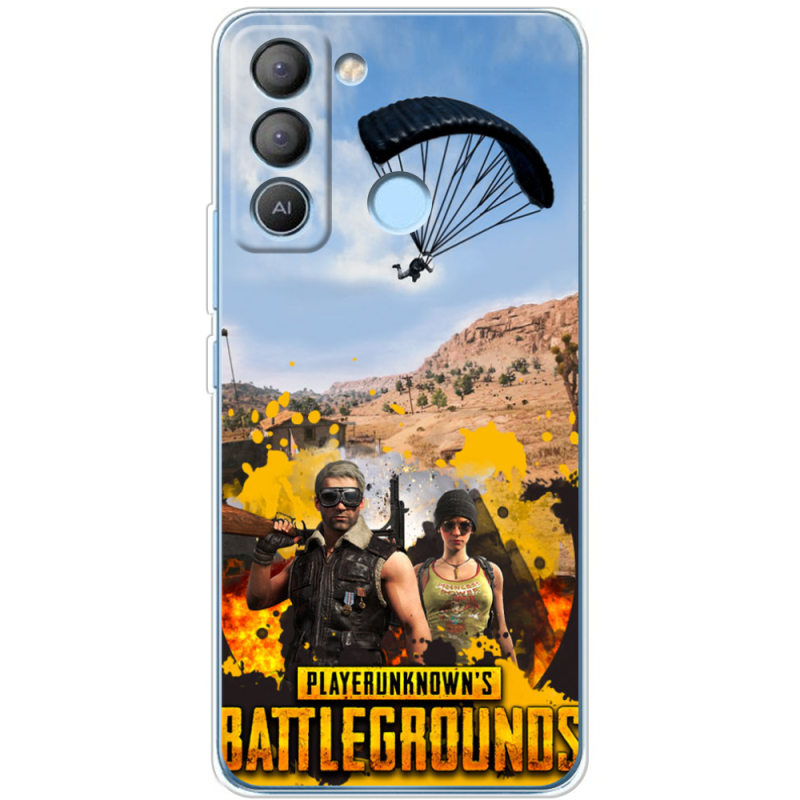 Чехол BoxFace Tecno POP 5 LTE Pubg parachute