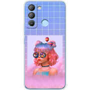 Чехол BoxFace Tecno POP 5 LTE Girl in the Clouds