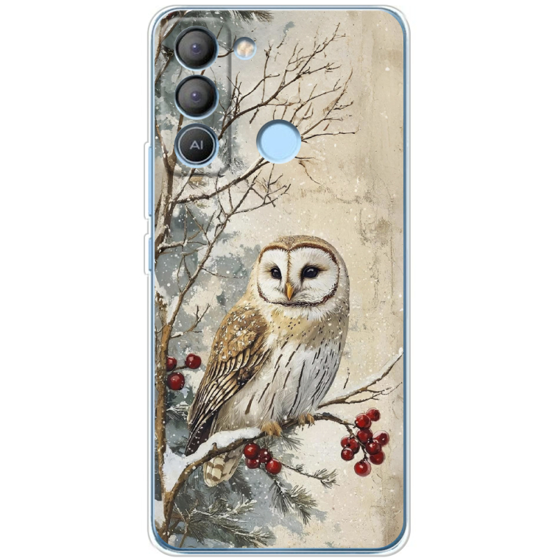 Чехол BoxFace Tecno POP 5 LTE Christmas Owl