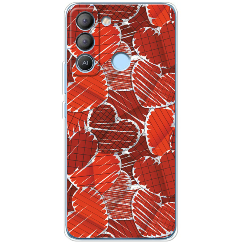Чехол BoxFace Tecno POP 5 LTE Heart Strings