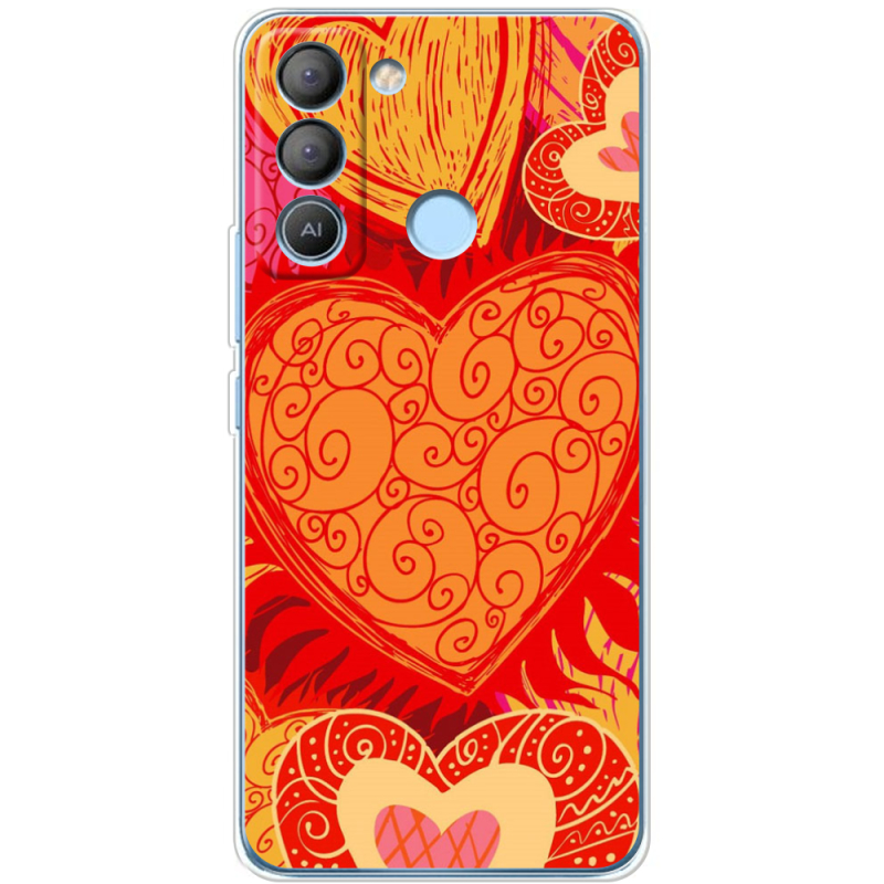 Чехол BoxFace Tecno POP 5 LTE Warm Hearts