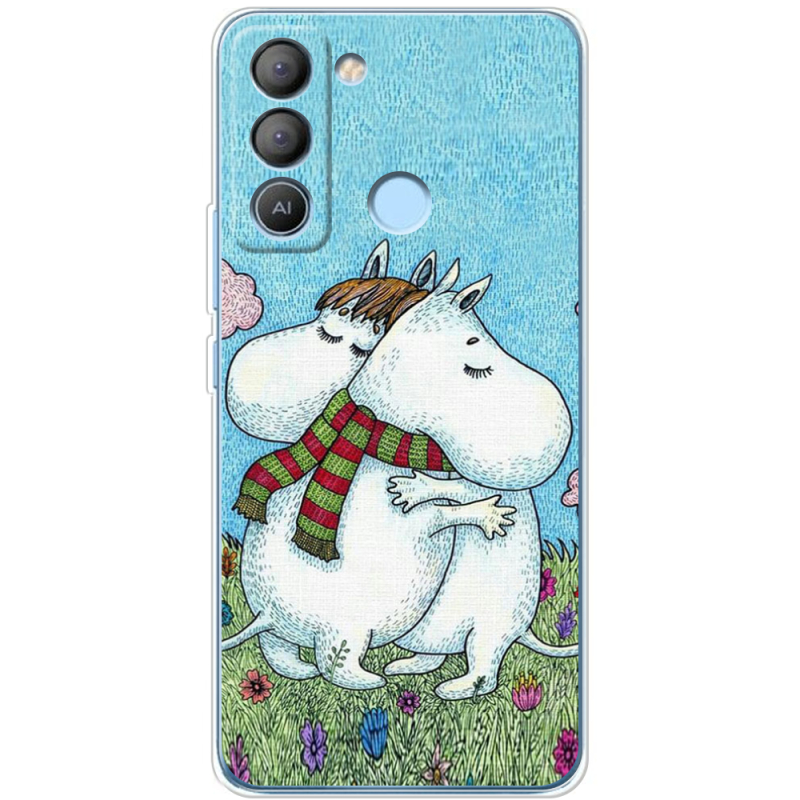Чехол BoxFace Tecno POP 5 LTE Mumintroll