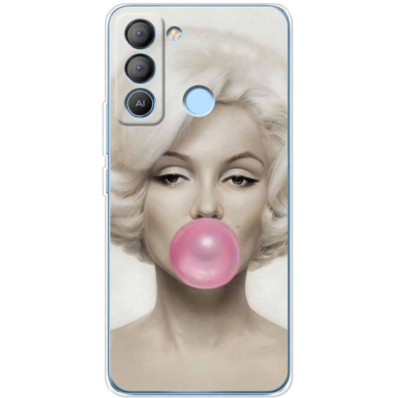 Чехол BoxFace Tecno POP 5 LTE Marilyn Monroe Bubble Gum