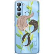 Прозрачный чехол BoxFace Tecno POP 5 LTE Cute Mermaid