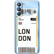 Прозрачный чехол BoxFace Tecno POP 5 LTE Ticket London