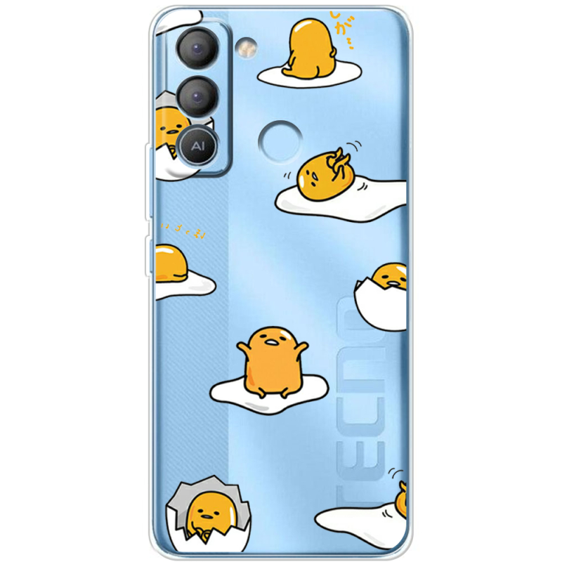 Прозрачный чехол BoxFace Tecno POP 5 LTE Gudetama