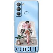 Прозрачный чехол BoxFace Tecno POP 5 LTE VOGUE