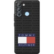 Черный чехол BoxFace Tecno POP 5 LTE Tommy Print