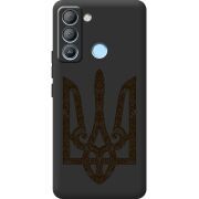 Черный чехол BoxFace Tecno POP 5 LTE Ukrainian Trident