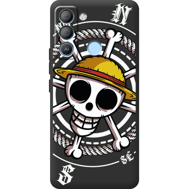 Черный чехол BoxFace Tecno POP 5 LTE One Piece Компас