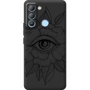 Черный чехол BoxFace Tecno POP 5 LTE Eye