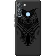 Черный чехол BoxFace Tecno POP 5 LTE Owl