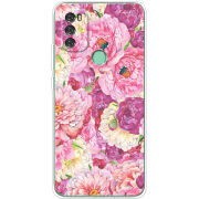 Чехол BoxFace Blackview A70 Pink Peonies