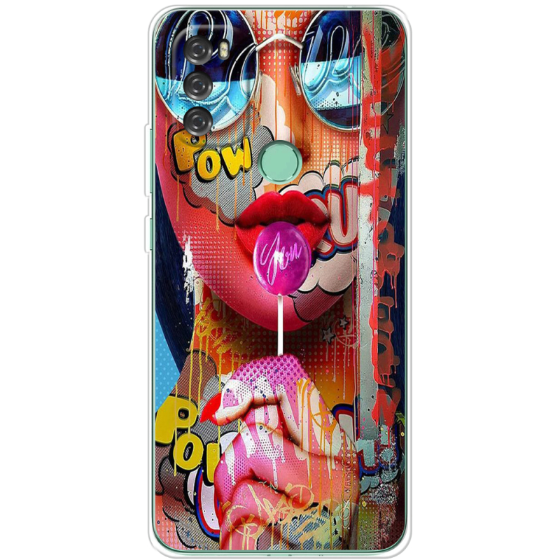 Чехол BoxFace Blackview A70 Colorful Girl
