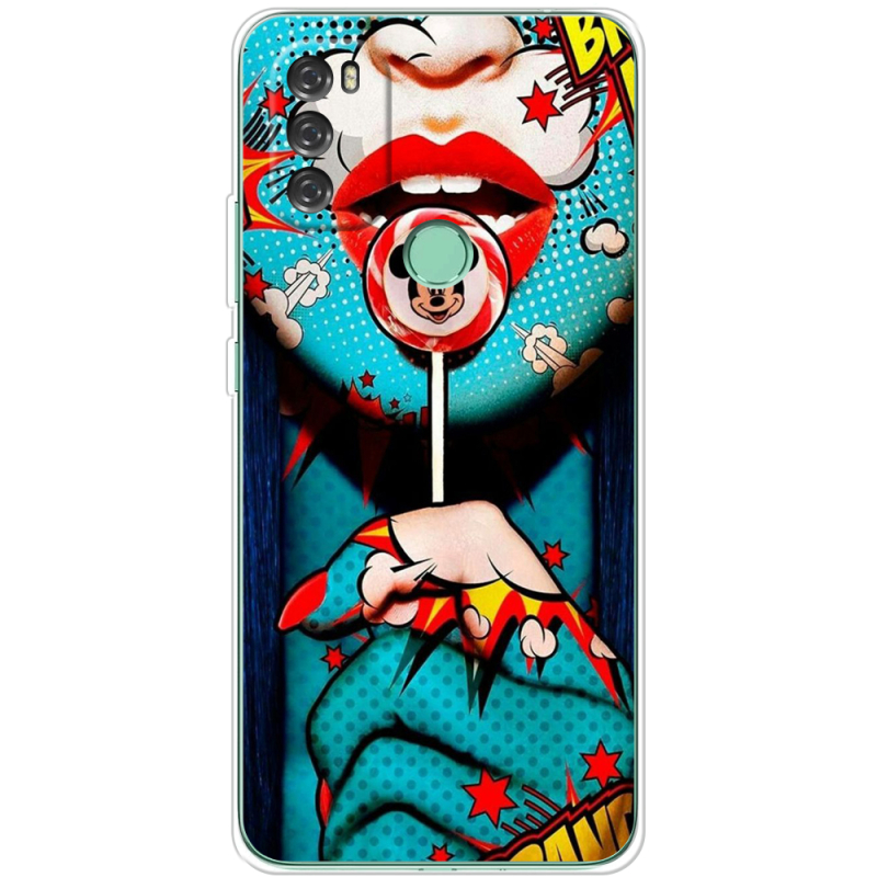 Чехол BoxFace Blackview A70 Girl Pop Art