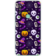 Чехол BoxFace Blackview A70 Halloween Purple Mood