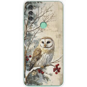 Чехол BoxFace Blackview A70 Christmas Owl