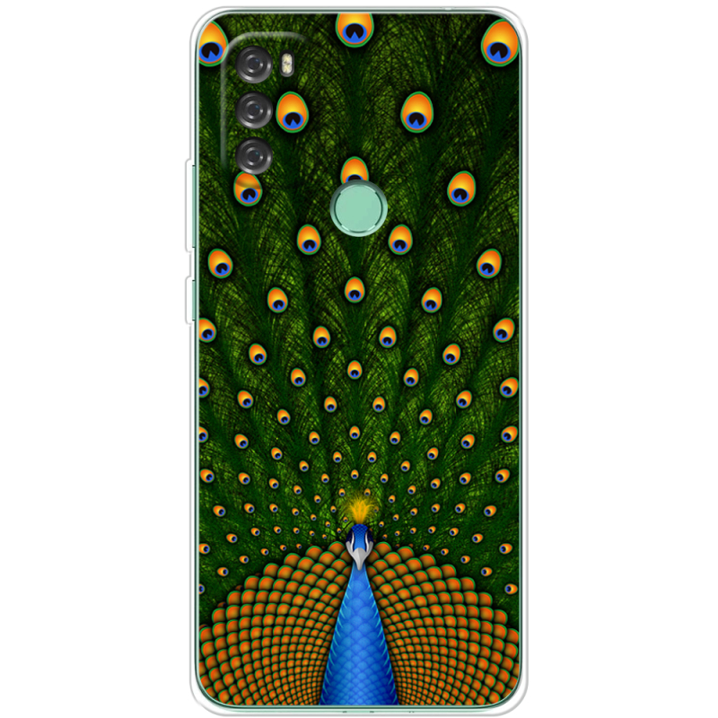 Чехол BoxFace Blackview A70 Peacocks Tail