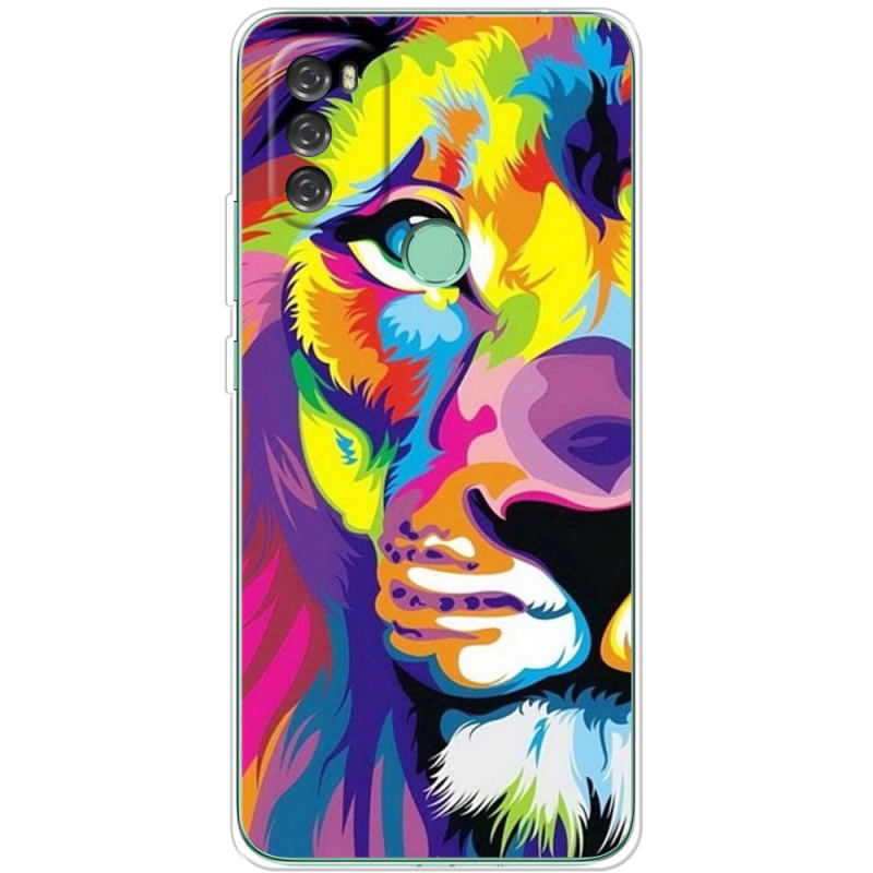 Чехол BoxFace Blackview A70 Frilly Lion