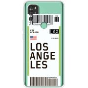 Прозрачный чехол BoxFace Blackview A70 Ticket Los Angeles