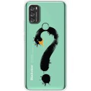 Прозрачный чехол BoxFace Blackview A70 Swan question