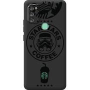 Черный чехол BoxFace Blackview A70 Dark Coffee