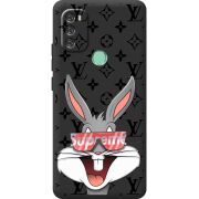 Черный чехол BoxFace Blackview A70 looney bunny