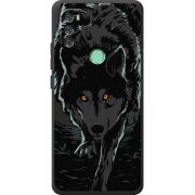 Черный чехол BoxFace Blackview A70 Wolf