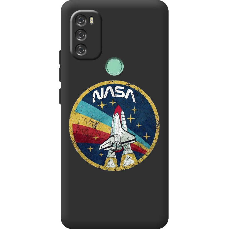 Черный чехол BoxFace Blackview A70 NASA