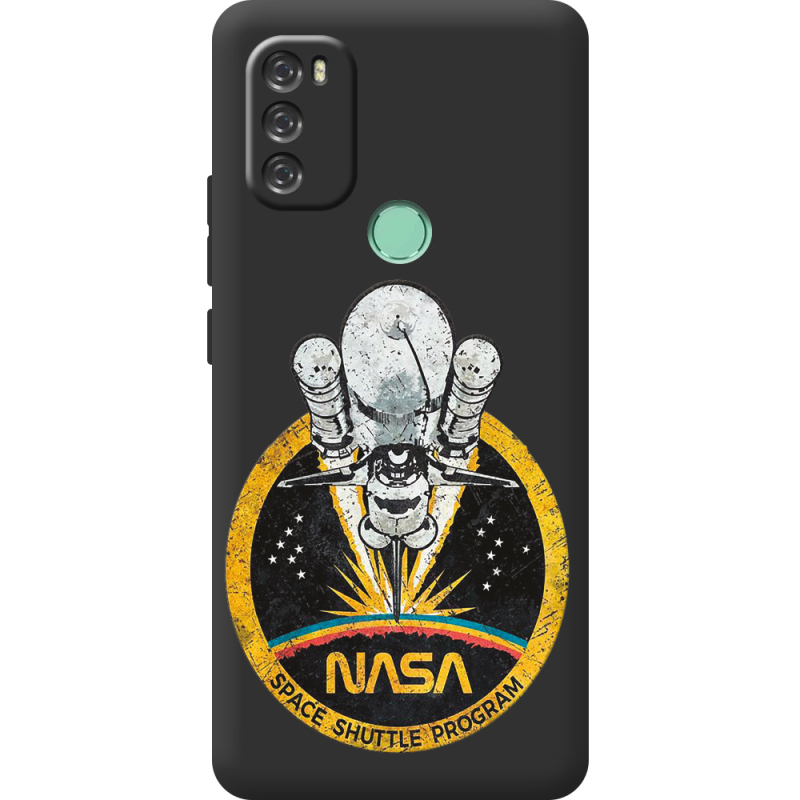 Черный чехол BoxFace Blackview A70 NASA Spaceship