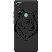 Черный чехол BoxFace Blackview A70 Wolf