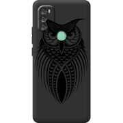 Черный чехол BoxFace Blackview A70 Owl