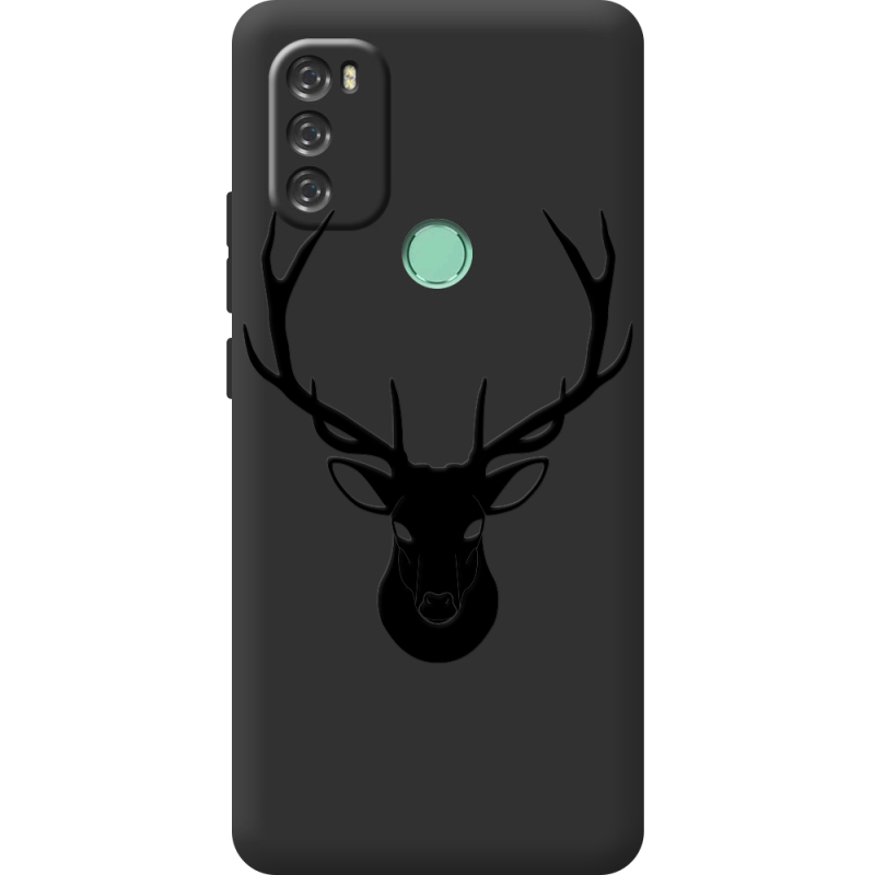 Черный чехол BoxFace Blackview A70 Deer