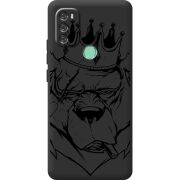 Черный чехол BoxFace Blackview A70 Bear King