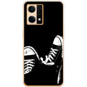 Чехол BoxFace OPPO Reno 7 4G Black Sneakers