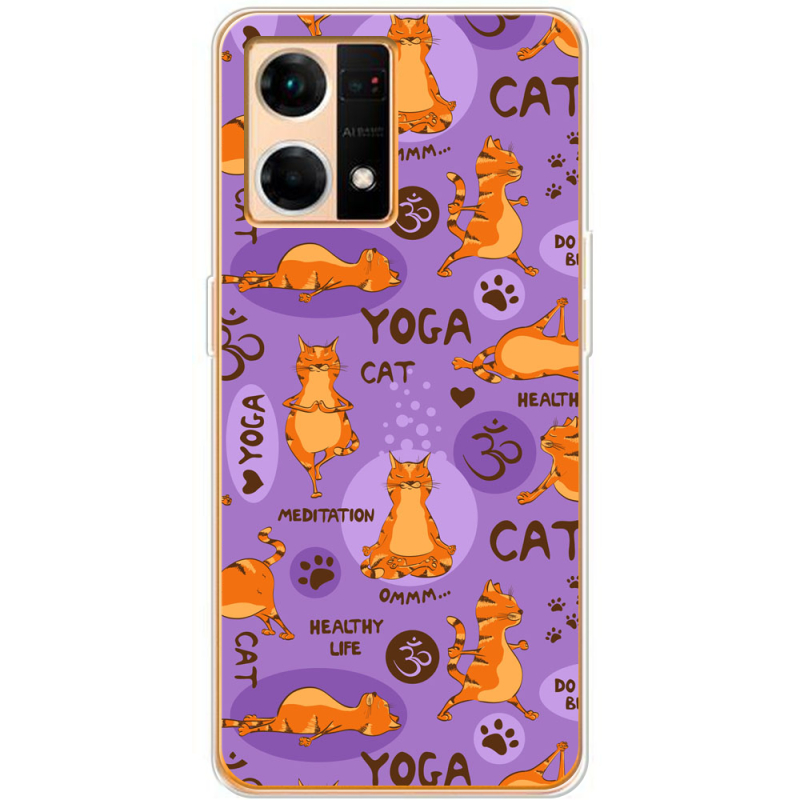 Чехол BoxFace OPPO Reno 7 4G Yoga Cat