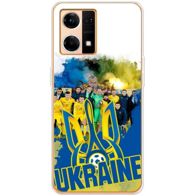 Чехол BoxFace OPPO Reno 7 4G Ukraine national team