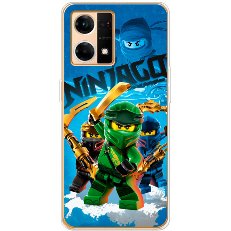 Чехол BoxFace OPPO Reno 7 4G Lego Ninjago